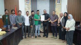 Wali Kota Tidore Kepulauan, Muhammad Sinen bersama dengan NU. 