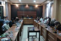 Hearing bersama dengan anggota DPRD Kota Tidore Kepulauan. 