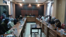 Hearing bersama dengan anggota DPRD Kota Tidore Kepulauan. 