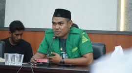 Ketua GP Ansor Kota Tidore, Jafar Noh Idrus. 