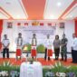 Wakil Wali Kota Tidore Kepulauan, Ahmad Laiman saat membuka kegiatan Sekolah Lapang Cuaca Nelayan. 