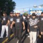 Wagub Malut, Sarbin Sehe jalan sehat bersama dengan keluarga besar RRI. 