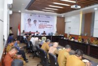 Rapat koordinasi inflasi daerah triwulan III dibuka oleh Wakil Wali Kota, Ahmad Laiman. 