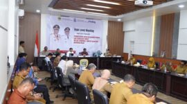 Rapat koordinasi inflasi daerah triwulan III dibuka oleh Wakil Wali Kota, Ahmad Laiman. 