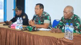 Komandan Kodim 1505/Tidore, Letkol Inf Wahyu Widya Sasono, meninjau langsung lokasi sasaran program TMMD. 