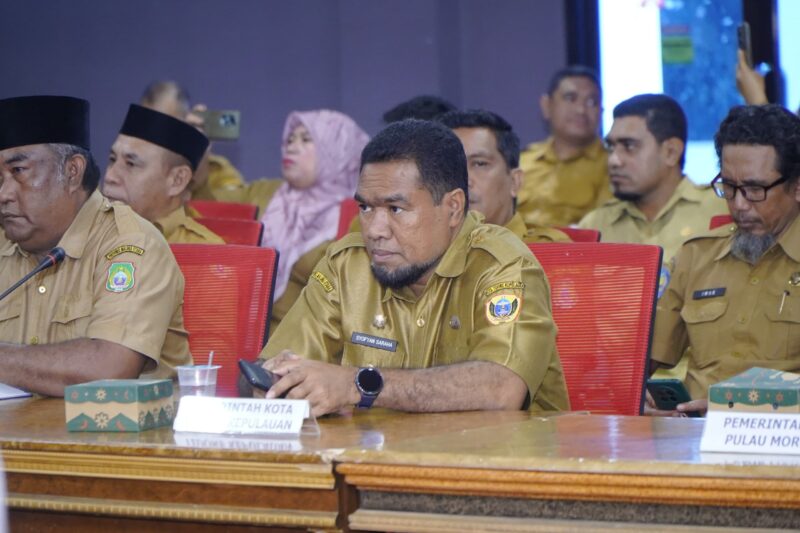 Asisten Sekda Bidang Pembangunan dan Kesra Kota Tidore Kepulauan, Syofyan Saraha. 