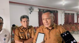 Wali Kota Tidore Muhammad Sinen dan Wakil Wali Kota Ahmad Laiman. 