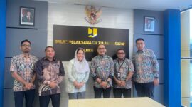 Bupati Sula Fifian Adeningsi Mus dan Sekda melakukan kunjungan ke BPJN. 