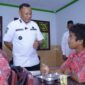 Wali Kota Tidore Muhammad Sinen melakukan kunjungan ke dapur dan distribusi MBG. 