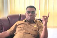 Kepala Dinas PUPR Kota Tidore, Abdul Muis. 