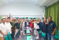 Prof. Dr. Zudan Arif Fakrulloh, SH., MH., di KAHMI Center, depan Taman Nukila Kota Ternate. 