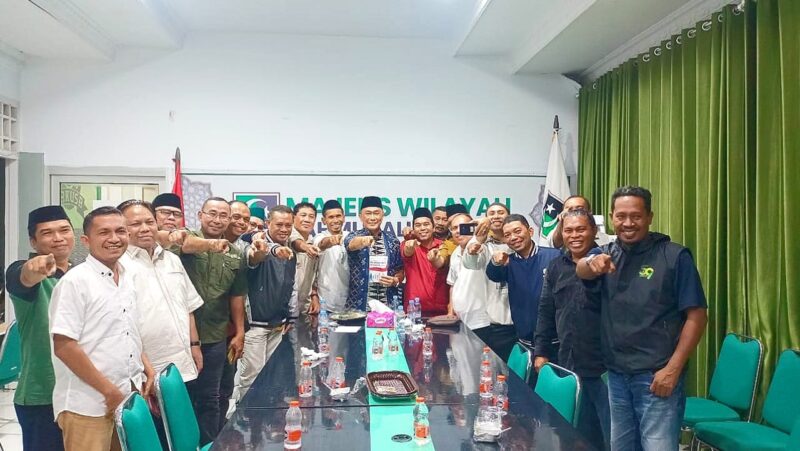 Prof. Dr. Zudan Arif Fakrulloh, SH., MH., di KAHMI Center, depan Taman Nukila Kota Ternate. 