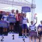 Wali Kota Tidore Kepulauan, Muhammad Sinen memberikan pengharapan kepada juara dalam ajang balap sepeda Tour de Pattimura. 