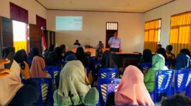 Sosialisasi 7 KAIH di SMP Negeri 1 Sulabesi Tengah. Dokumentasi: Am Teapon/marasai.id