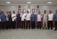 Pemkot Tidore melakukan pertemuan dengan Wakil Gubernur Sarbin Sehe untuk membahas terkait pengelolaan aset SPAM. 