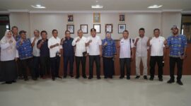 Pemkot Tidore melakukan pertemuan dengan Wakil Gubernur Sarbin Sehe untuk membahas terkait pengelolaan aset SPAM. 