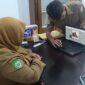 Proses perekaman Tanda Tangan Elektronik (TTE).