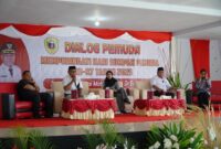 Kegiatan dialog pemuda di Tidore. 