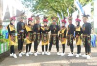 Tim tarian kreasi asal Kabupaten Kepulauan Sula. 