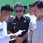 Wakil Presiden dan Wakil Wali Kota Tidore Kepulauan saat meninjau Sekolah Rakyat. 