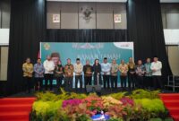 Wakil Wali Kota Tidore Kepulauan, Ahmad Laiman menghadiri kegiatan ramah tamah. 