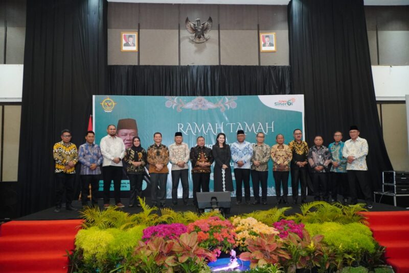 Wakil Wali Kota Tidore Kepulauan, Ahmad Laiman menghadiri kegiatan ramah tamah. 