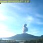 Erupsi gunung ibu. (Dok: Badan Geologi PVMBG) 