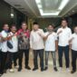 Foto bersama Wakil Wali Kota Tidore Kepulauan Ahmad Laiman bersama Wakil Gubernur Maluku Utara Sarbin Sehe dalam kegiatan PMII. 