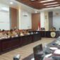 Rakor pengendalian inflasi diikuti oleh Wakil Wali Kota Tidore Kepulauan Ahmad Laiman. 