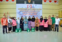 Foto bersama peserta mukercab IWSS Kota Tidore Kepulauan, yang berlangsung di aula Kanwil Kemenag Malut. 