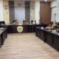 Rapat pembahasan kerja sama antara Pemerintah Kota Tidore Kepulauan bersama Balai Bahasa Provinsi Maluku Utara. 