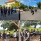 Personel Raimas Ditsamapta Polda Maluku Utara lakukan Patroli di sejumlah titik di wilayah Kecamatan Oba Utara.