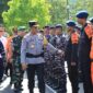 Kapolda Maluku Utara, Irjen Pol. Drs. Waris Agono, M.Si, memimpin pelaksanaan Apel Tanggap Darurat Bencana Hidrometeorologi. 
