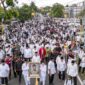 Ribuan warga Kota Tidore Kepulauan menyambut meriah gelar Pahlawan Nasional Sultan Zainal Abidin Syah. 