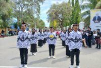 Peserta Jalan Indah sambut HUT HGN 2025 dengan Anusias. Dokumentasi: Am Teapon/marasai.id