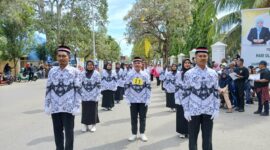 Peserta Jalan Indah sambut HUT HGN 2025 dengan Anusias. Dokumentasi: Am Teapon/marasai.id