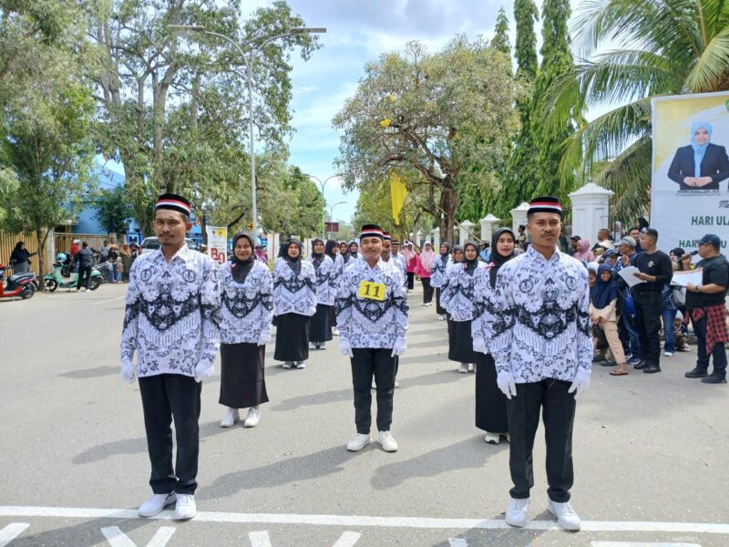 Peserta Jalan Indah sambut HUT HGN 2025 dengan Anusias. Dokumentasi: Am Teapon/marasai.id