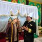 Sultan Tidore, Husain Syah mendampingi Menteri Kebudayaan RI, Fadli Zon. 