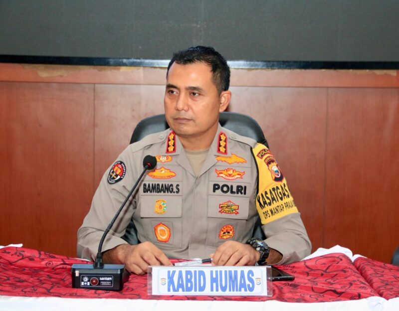 Kabid Humas Polda Malut, Kombes Pol. Bambang Suharyono, S.I.K., M.H.,