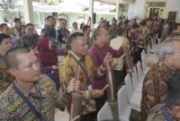 Wali Kota Tidore Kepulauan, Muhammad Sinen, hadir pada acra puncak peringatan hari antikorupsi se dunia di Jogjakarta. 