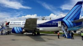 Pesawat Trigana Air siap melayani rute Sanana Ternate