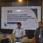 Ketua Timsel, Prof Husain Alting saat memantau proses tes potensi peserta KIP Malut.