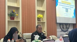 Reformer S. Sandy Wibisono saat mempresentasikan proyek perubahan SIGAP DATAMU.