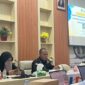 Reformer S. Sandy Wibisono saat mempresentasikan proyek perubahan SIGAP DATAMU.