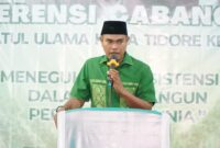 Ketua GP Ansor Kota Tidore Kepulauan, Jafar Noh Idrus. 
