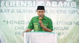 Ketua GP Ansor Kota Tidore Kepulauan, Jafar Noh Idrus. 