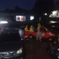 TRC BPBD Tikep turun ke lokasi banjir. 