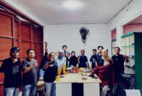 Panitia pelantikan IKA Fatek UNIBRAH TIDORE menggelar rapat persiapan pelantikan. 