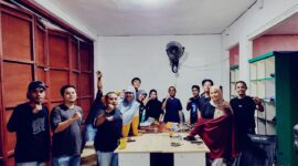 Panitia pelantikan IKA Fatek UNIBRAH TIDORE menggelar rapat persiapan pelantikan. 