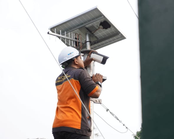 Ilustrasi Pemasangan Alat Earlay Warnyng System. 

Foto : Istimewa